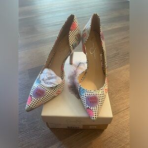 Valentine’s Day Jessica Simpson 4” heel size 10